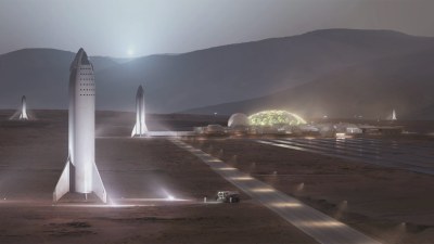 Mars-Kolonie nach den Plänen von Elon Musk