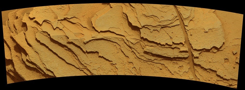 Sedimentgestein auf dem Mars
