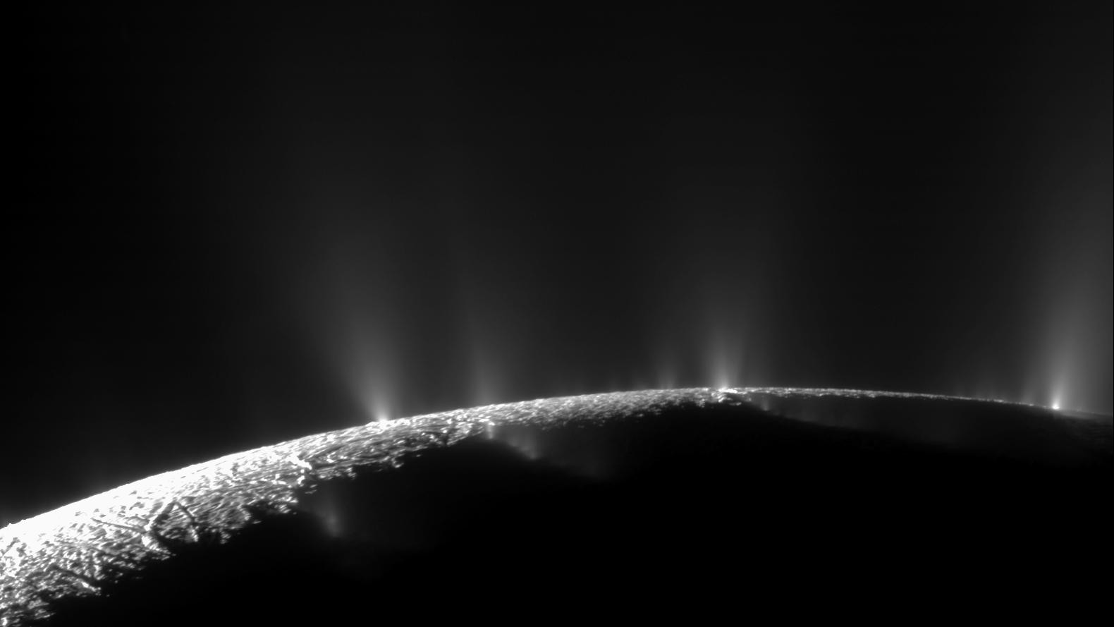Mond Enceladus