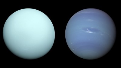 Uranus und Neptun
