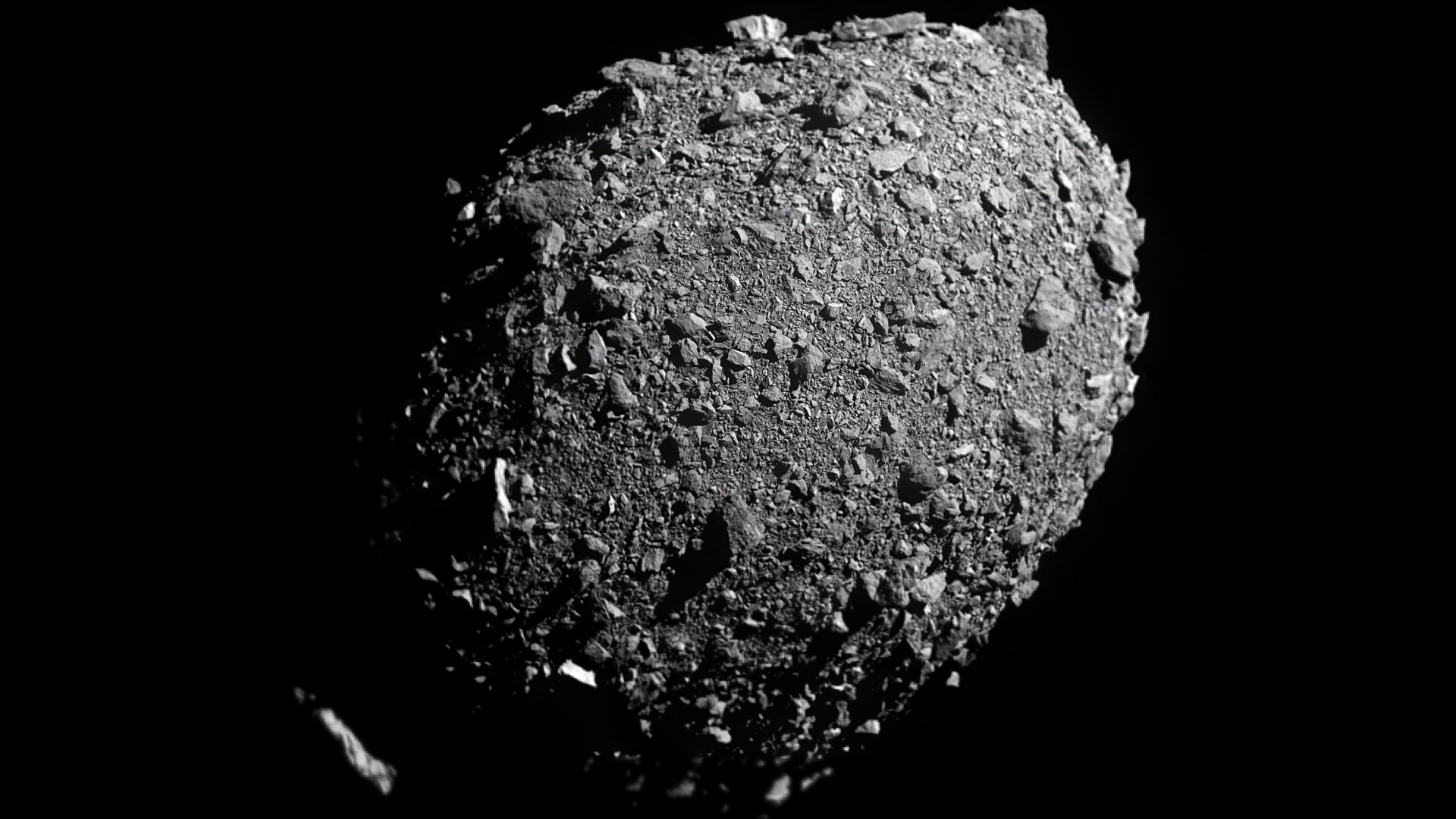 Klumpen aus losem Geröll