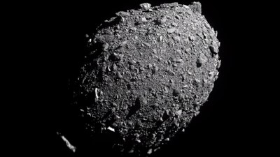 Klumpen aus losem Geröll