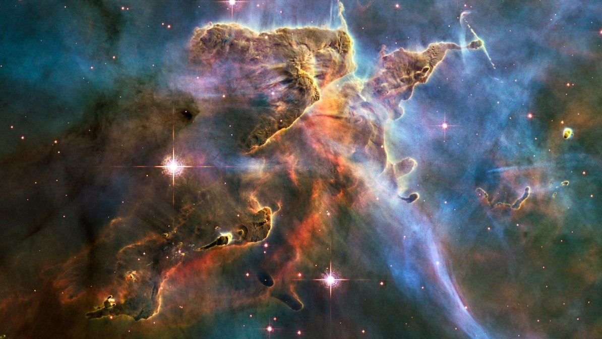 Aufnahme kosmischer Nebel