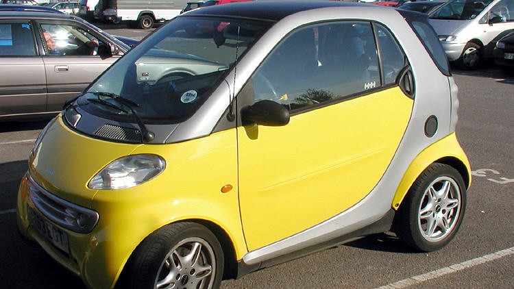 Der sparsamste Serienwagen: der „smart“