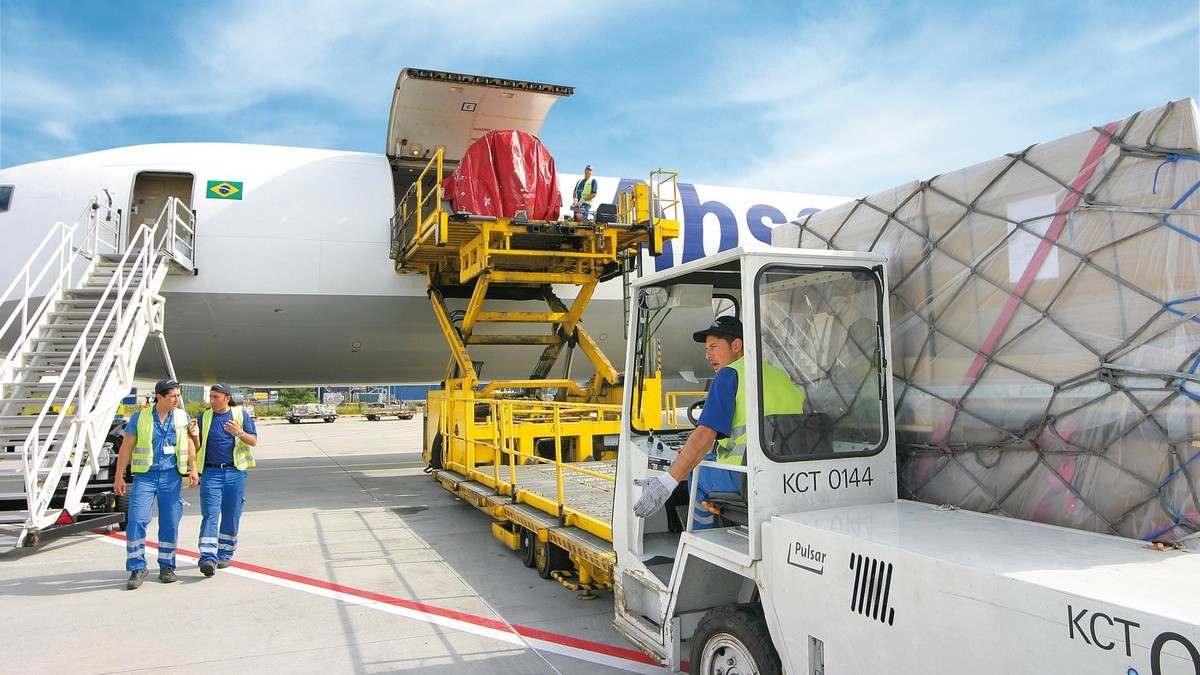 Verladung von Frachtgut