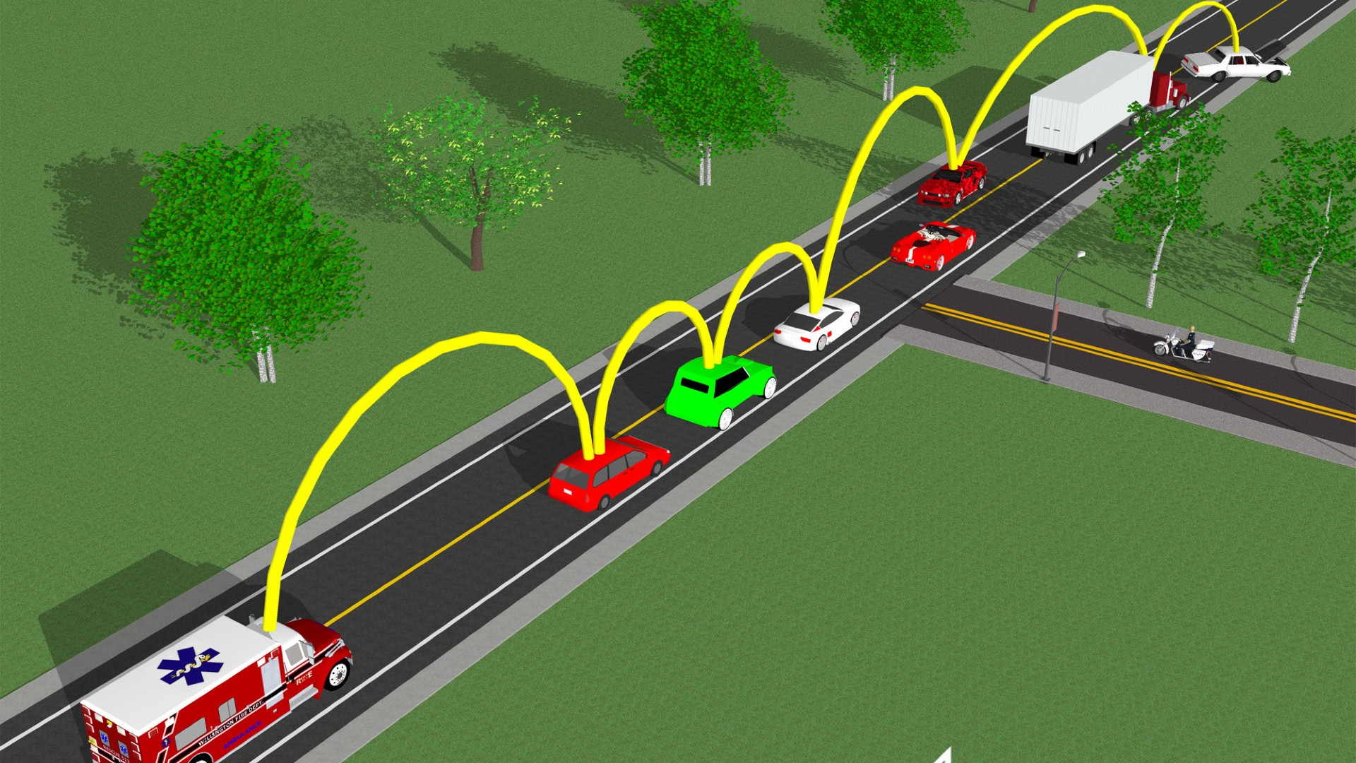 Wenn Autos miteinander „sprechen“ ...