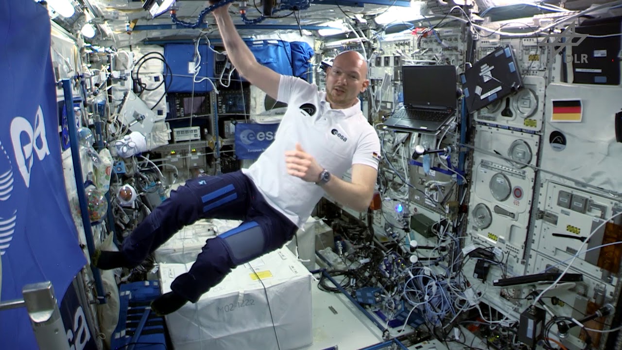 Alexander Gerst: Kunst des schwerelosen Schwebens