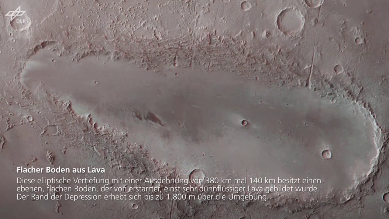 Der Mars: Vulkanische Aktivitäten