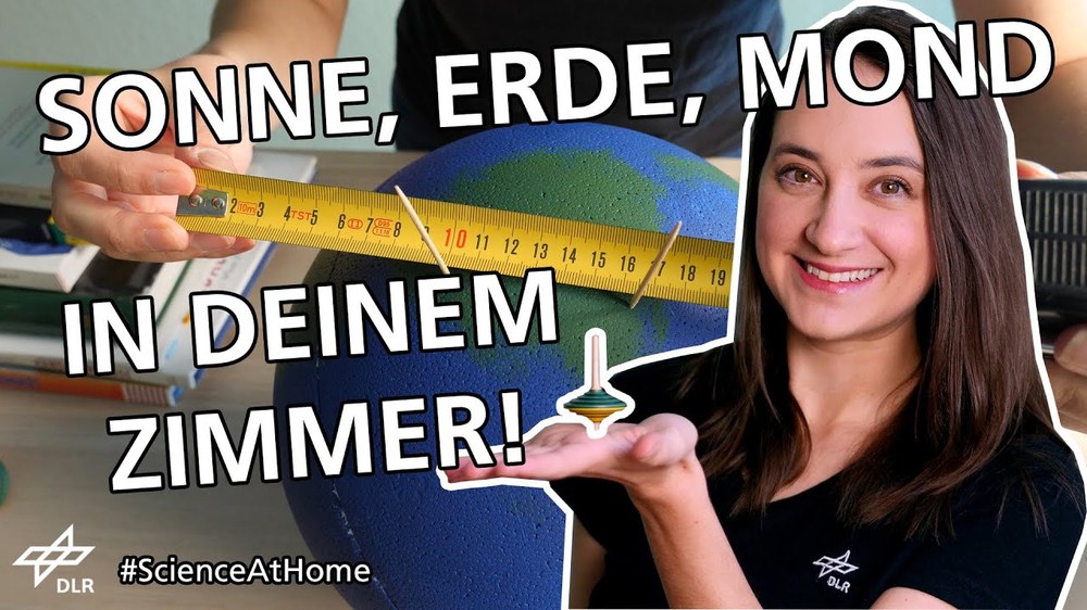 Sonne, Erde, Mond in deinem Zimmer!