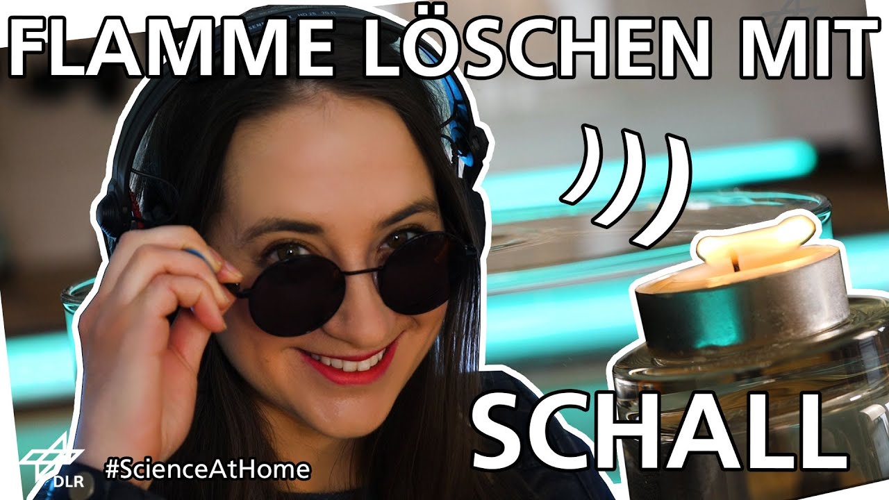 Wie man Kerzenflammen mit Musik auslöschen kann