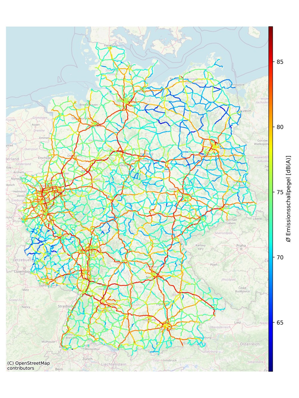DLR-Impulsprojekt ELK: Kartierung nationaler, regionaler und globaler Emissionen des Transportsektors