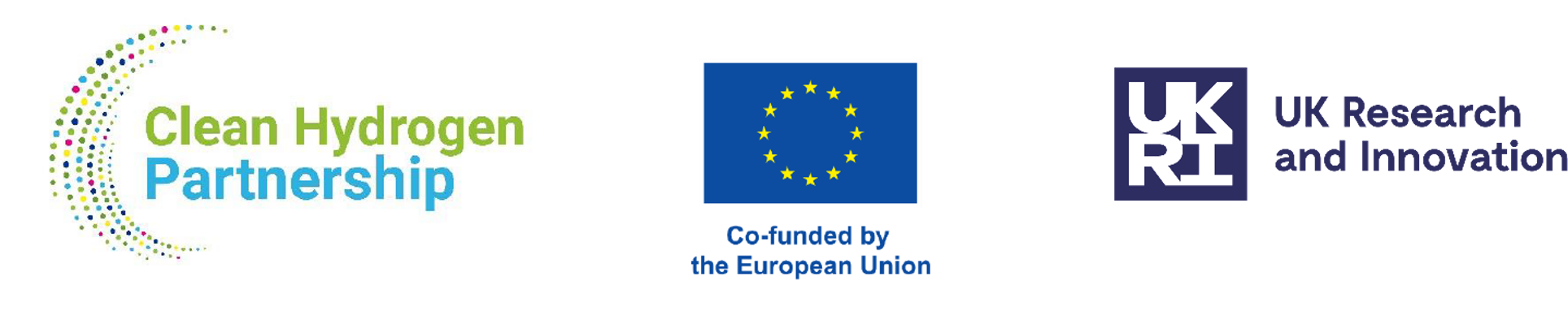 Auf dem Bild zu sehen sind die Logos der Fördermittelgeber des Projekts ELVHyS.