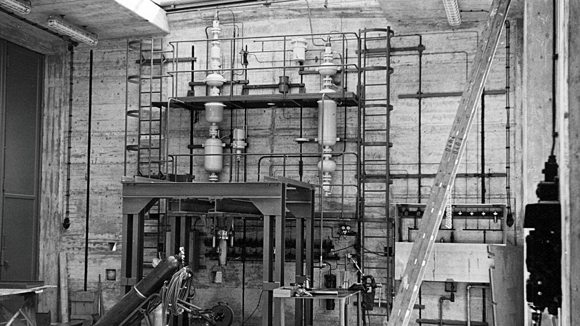 Das Bild zeigt den Prüfstand P1.