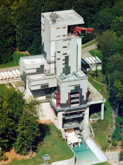 Das Bild zeigt den Prüfstand P5.