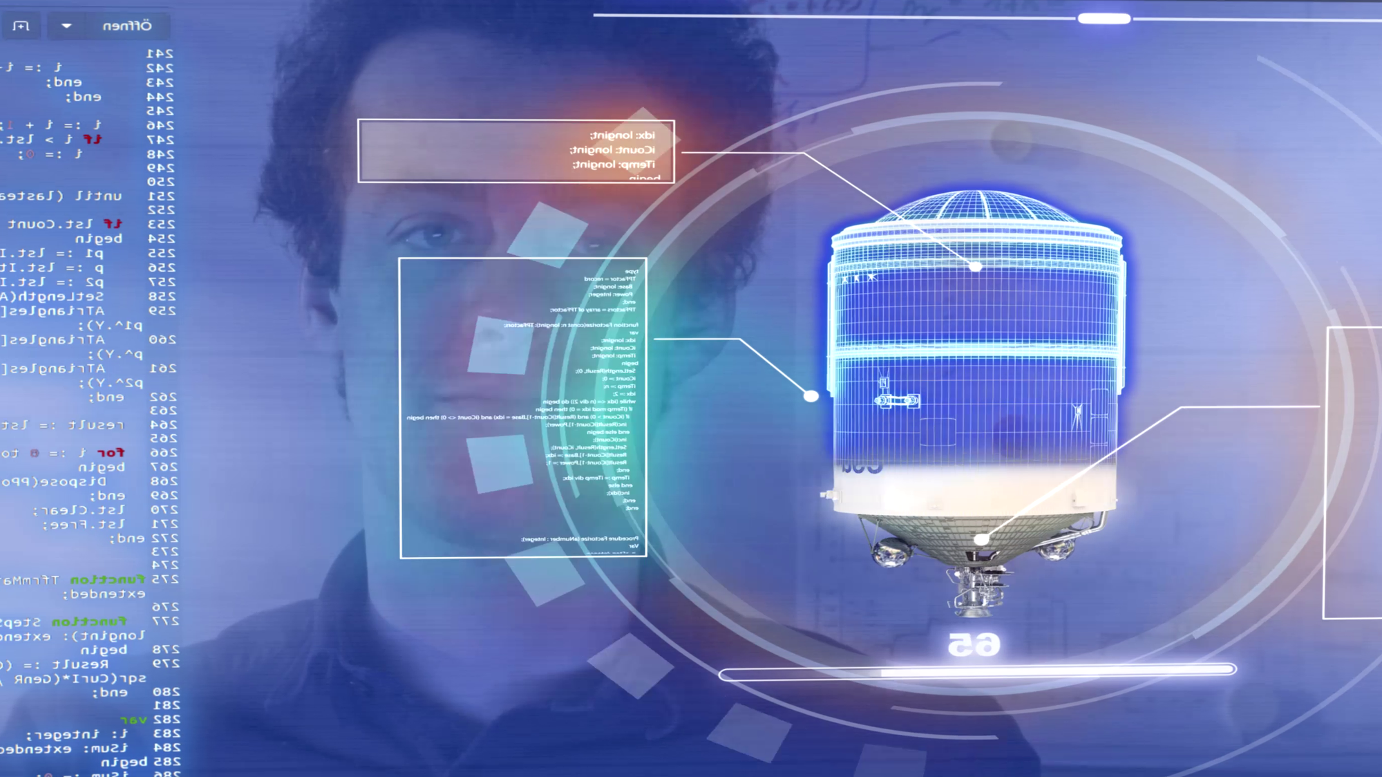 Das Bild zeigt eine Visualisierung der Künstlichen Intelligenz.