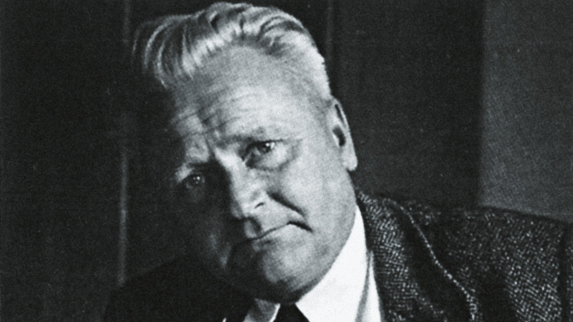 Das Bild zeigt Professor Eugen Sänger.