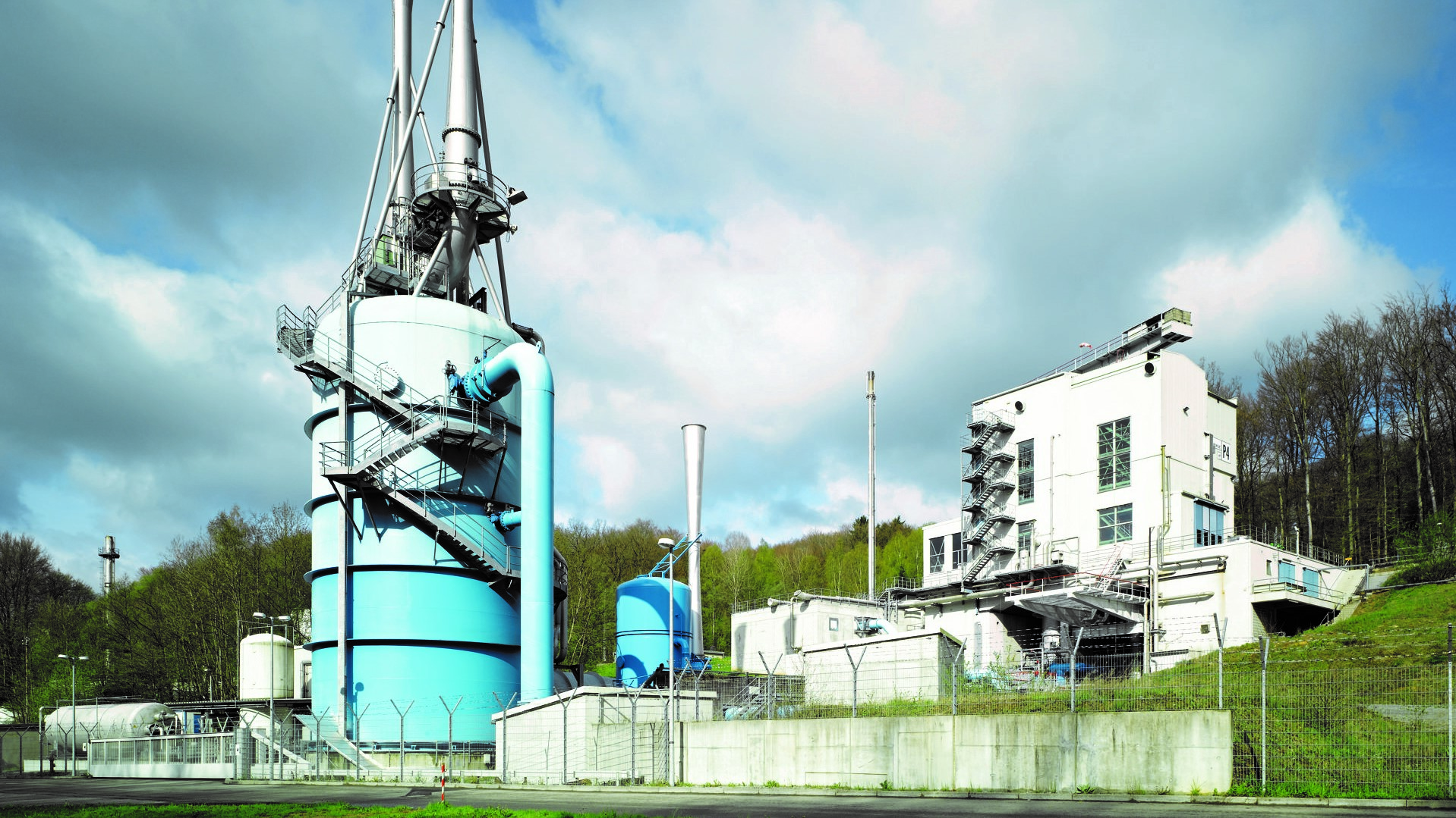 Das Bild zeigt den Höhensimulationsprüfstand P4.