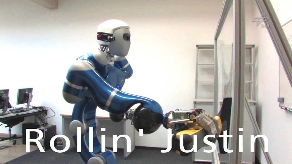 Rollin' Justin: Window Cleaning / Fensterreinigung