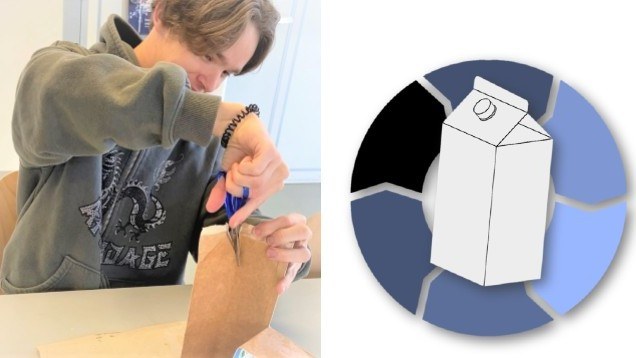 Collage Getränkekarton