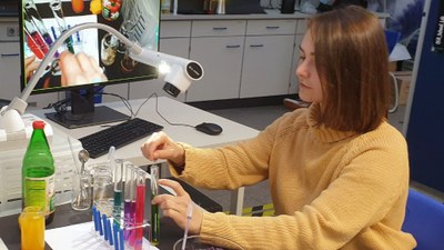 Tutorinnen im DLR_School_Lab