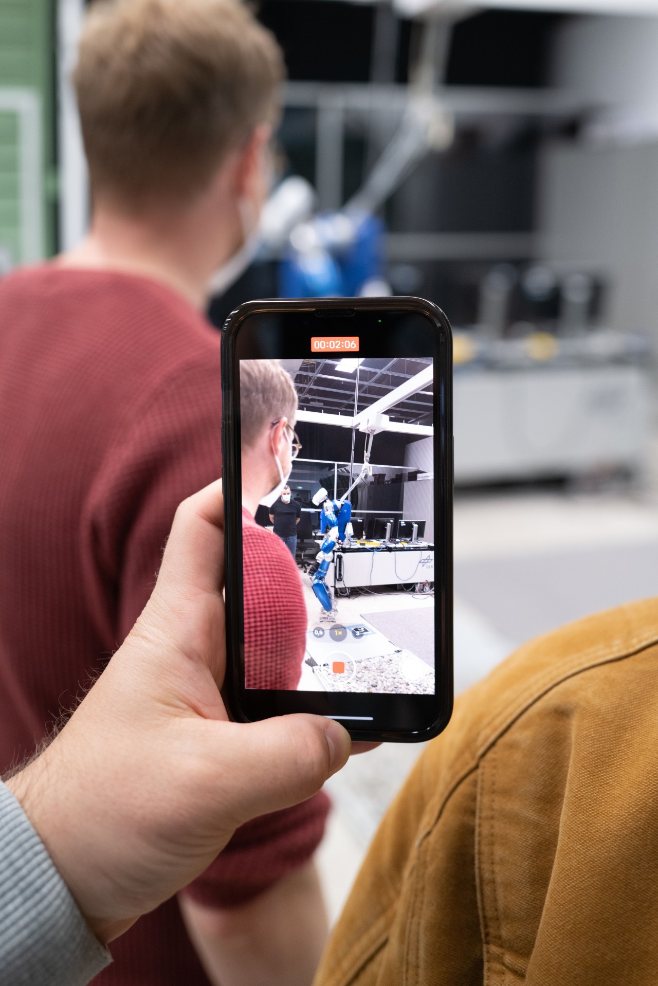 Teilnehmer Lehrerfortbildung Robotik