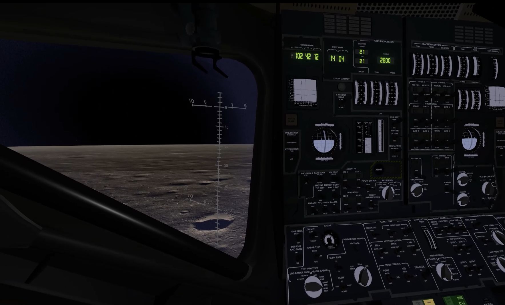 Screenshot von Apollo 11 VR