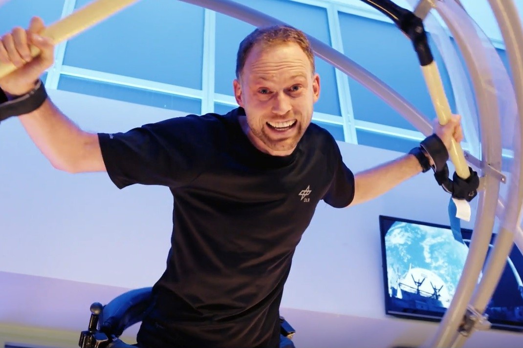 Tobias Bohnhardt im Aerotrim im FEZ