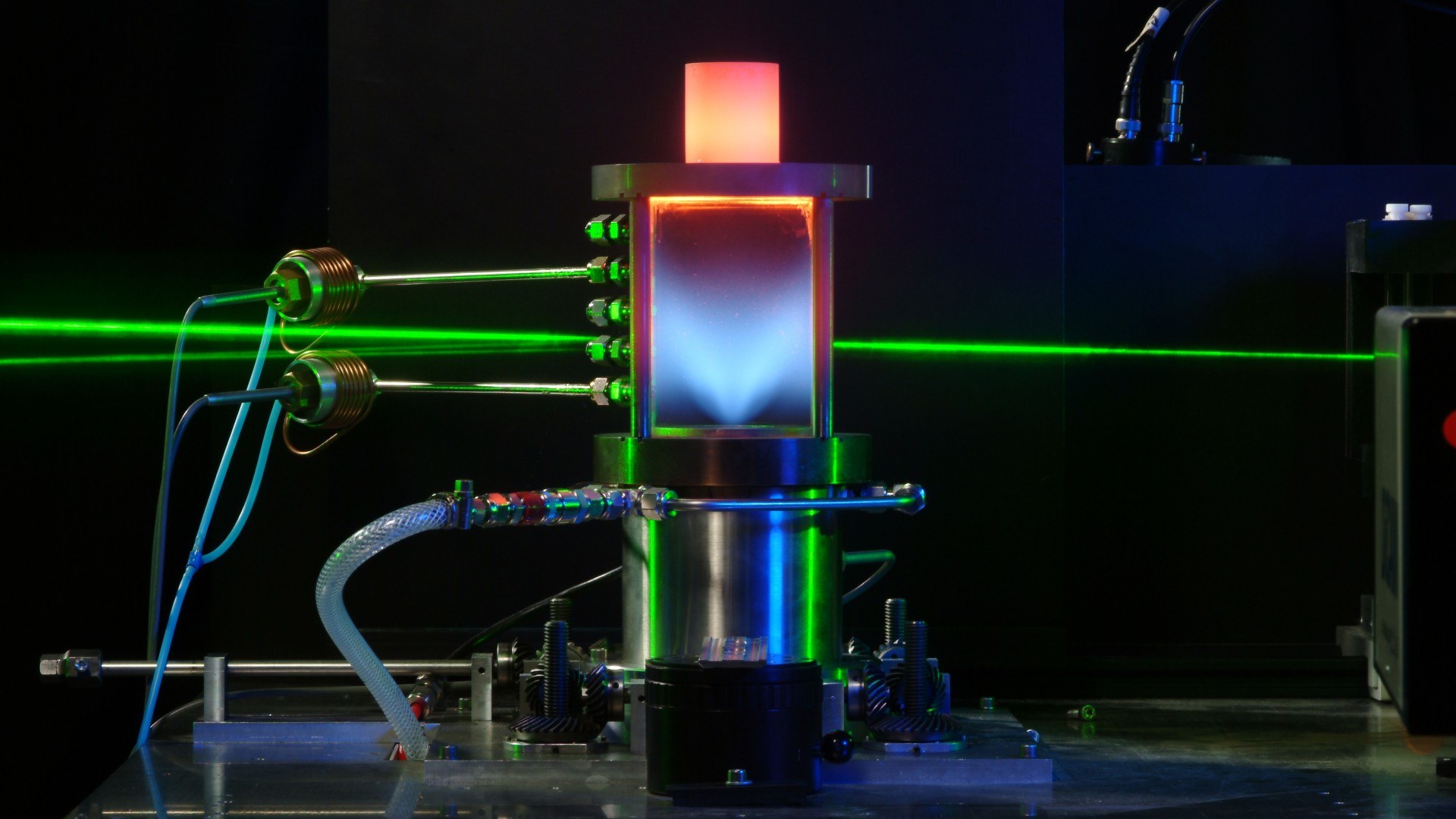 Gasfilmdose mit Laser