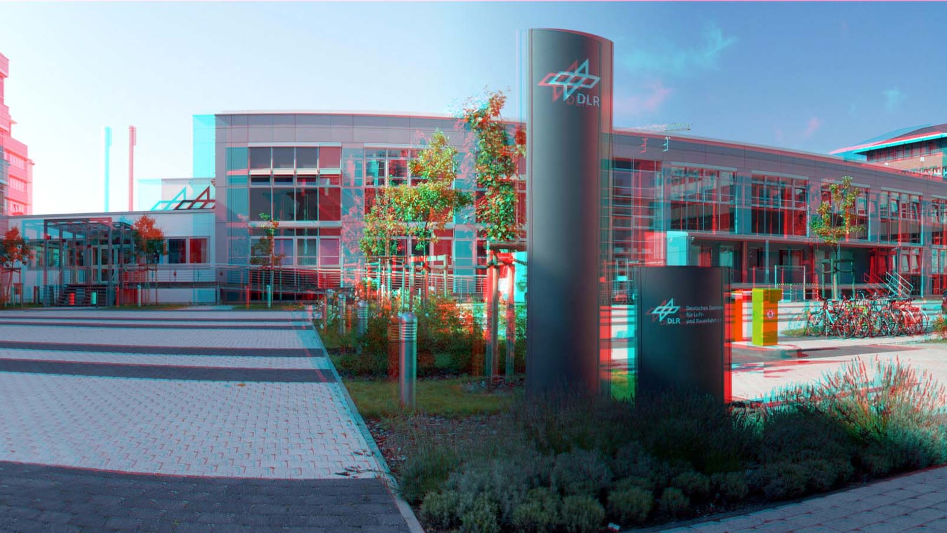 3D-Aufnahme vom DLR-Standort Berlin-Adlershof.