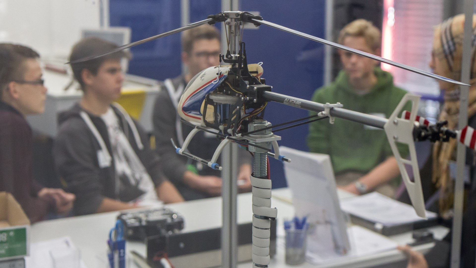 Planung der Messkampagne im Experiment Rotorversuchsstand