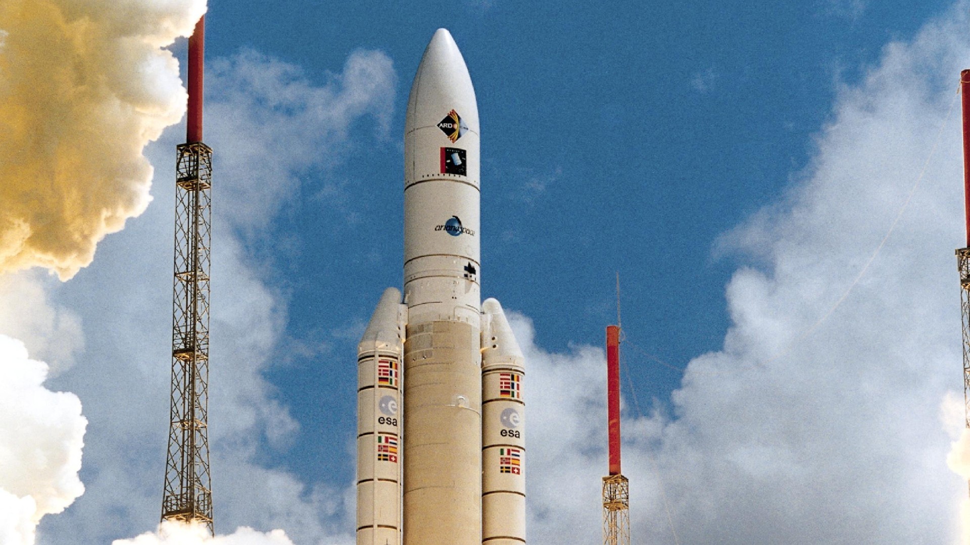 Start einer Rakete