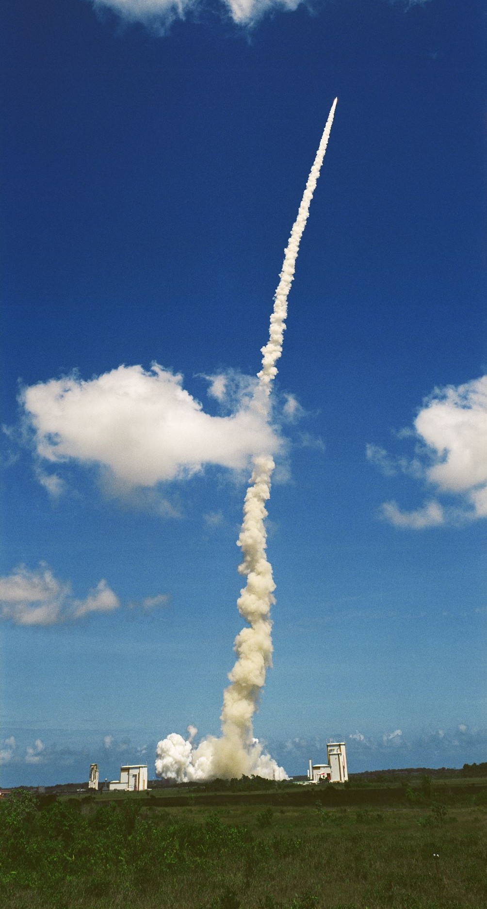 Start der Rakete Ariane 504