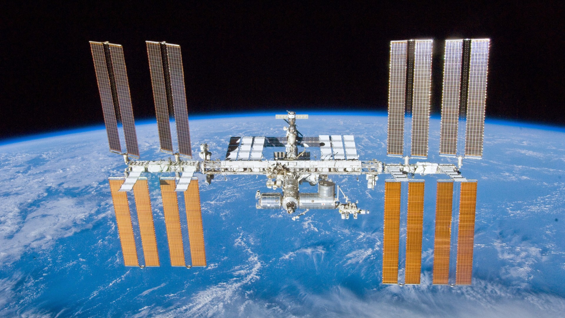 Die Internationalen Raumstation ISS