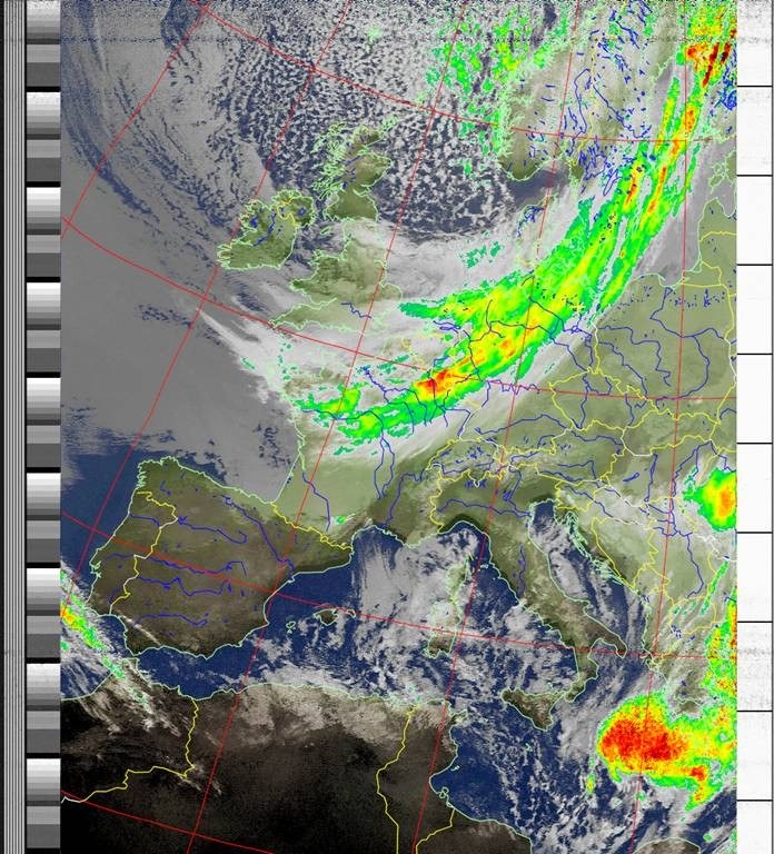 NOAA-Satellitenbilder