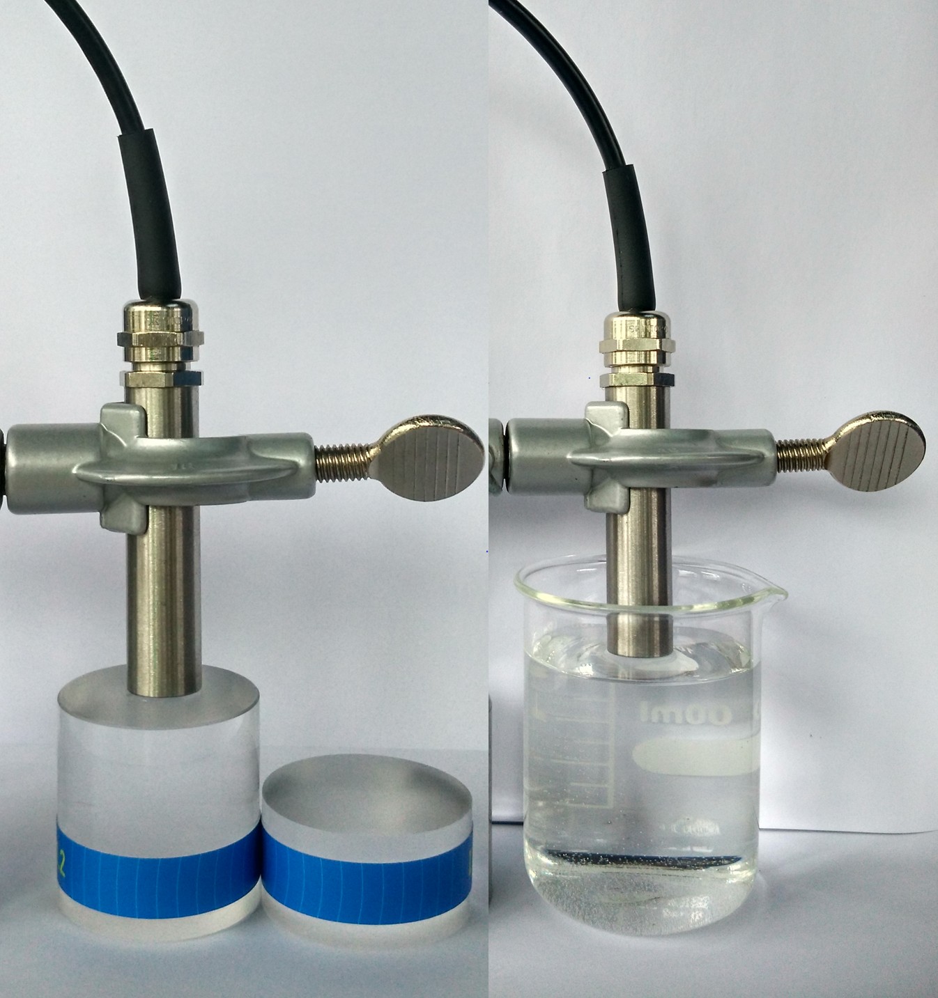 Ultraschallsonde zur Bestimmung von Schallgeschwindigkeiten und zur Wassertiefenmessung