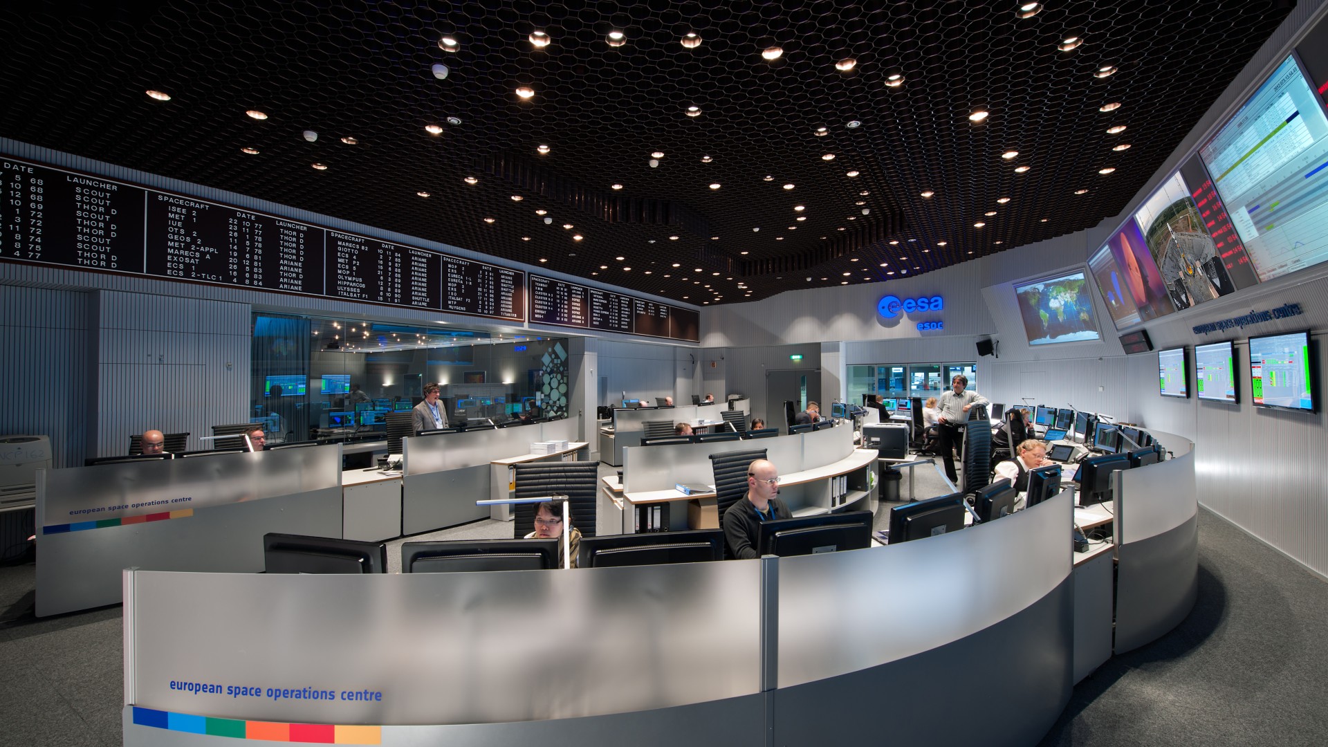 Das ESOC in Darmstadt