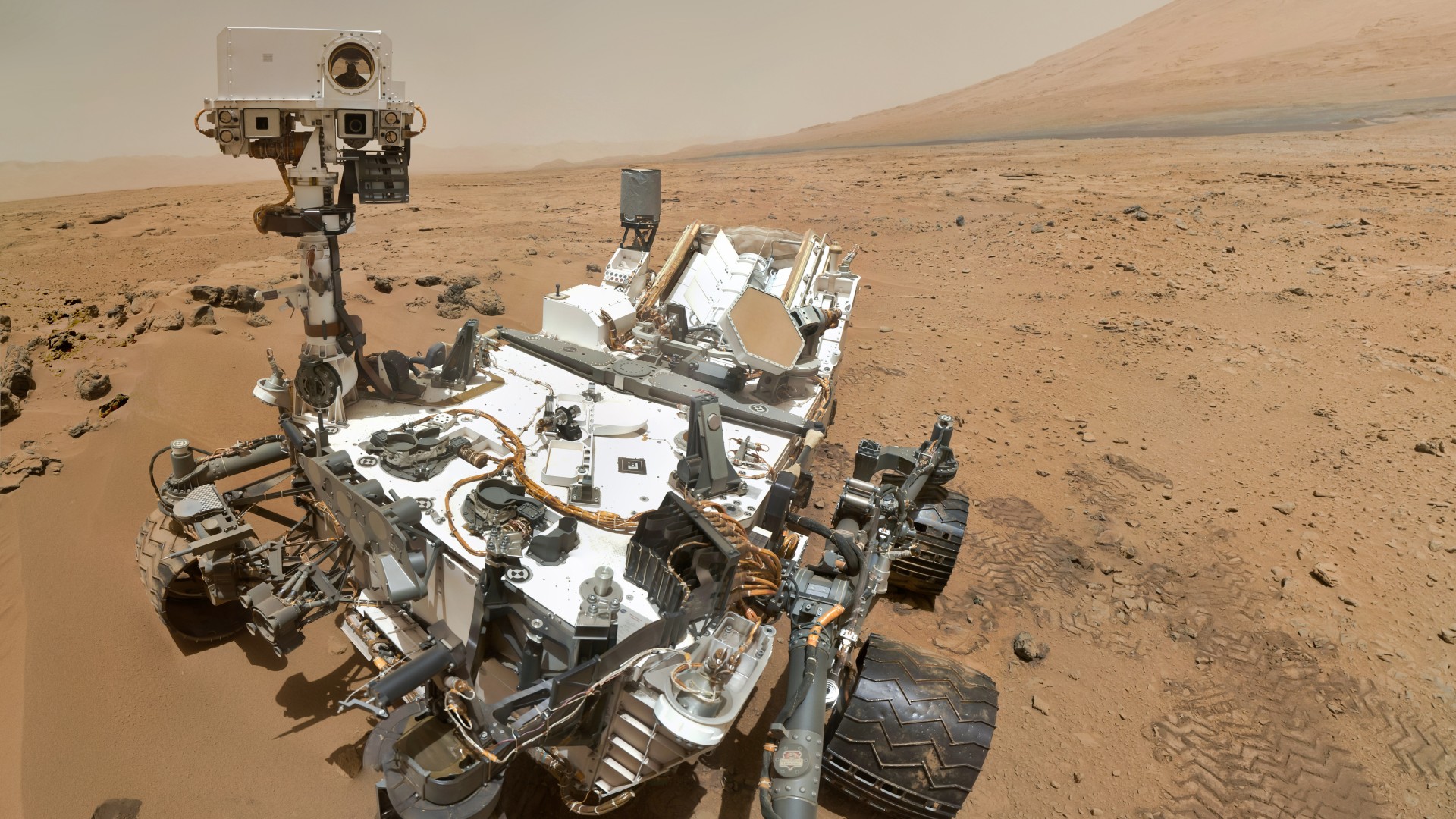 Künstlerische Darstellung des Mars-Rovers Perseverance