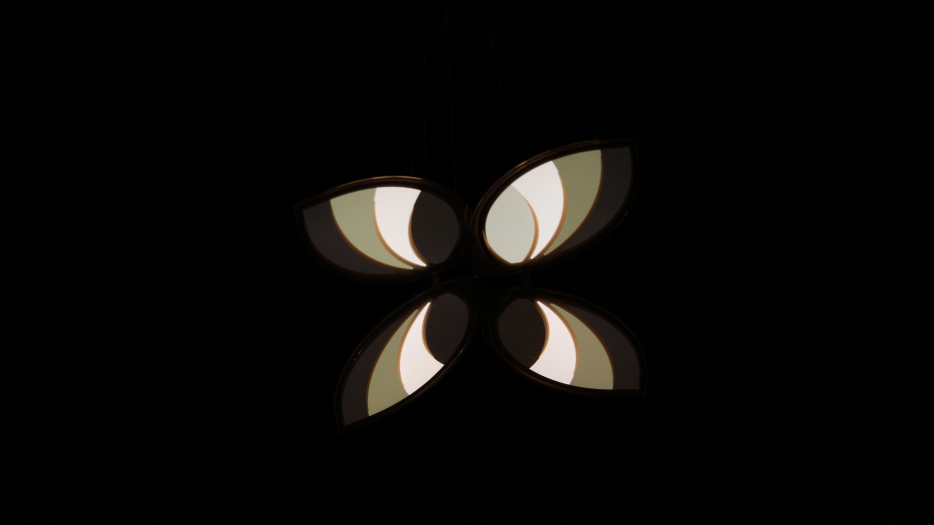 Ein OLED-Schmetterling.