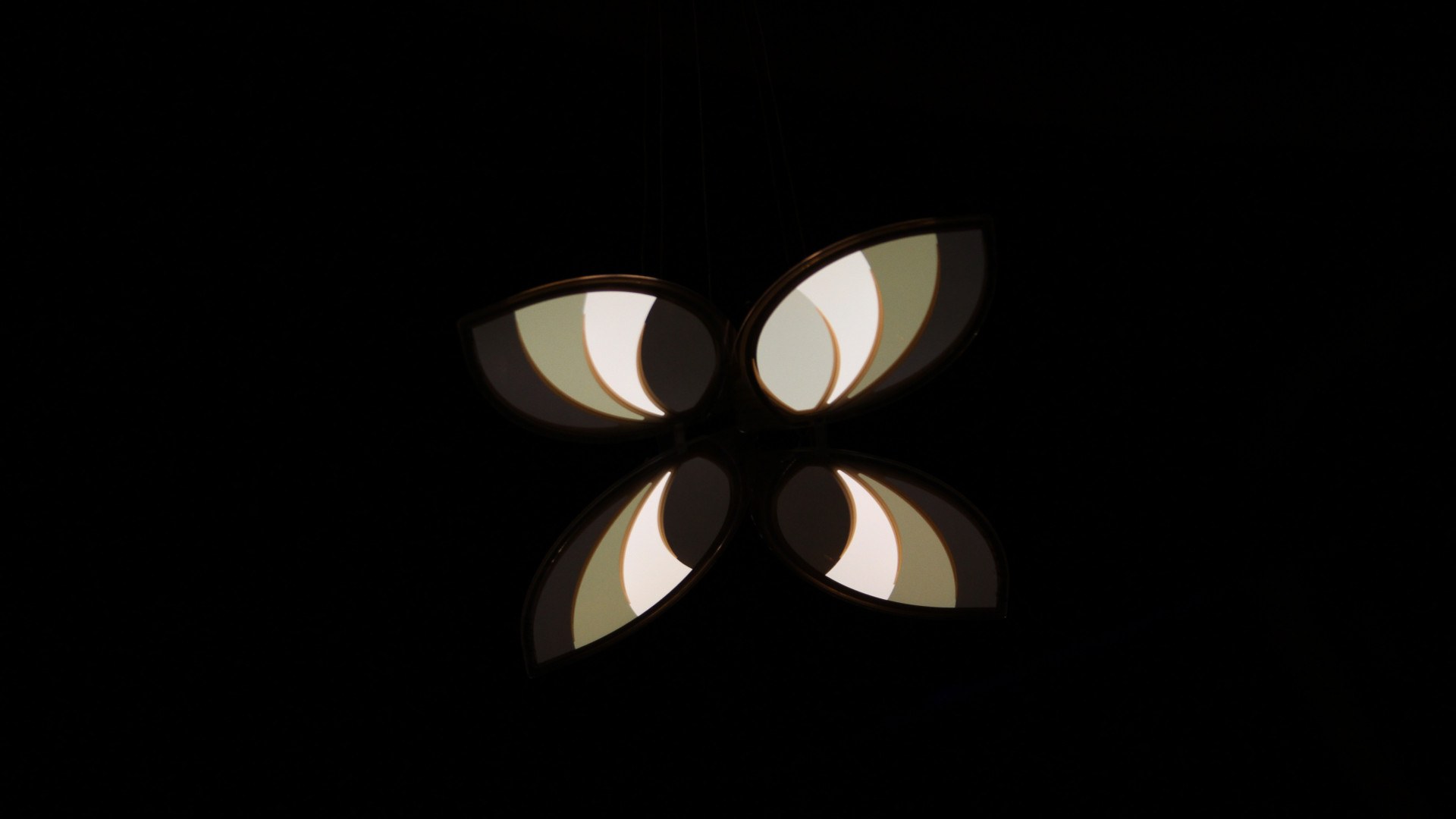 Ein OLED-Schmetterling.