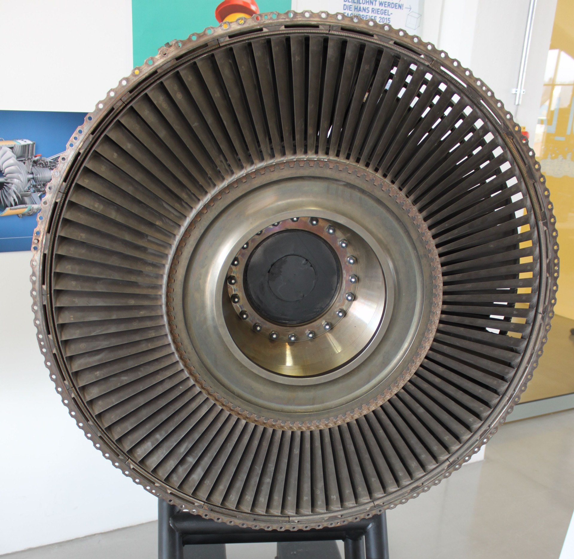 Niedertruckturbine aus dem Airbus A320