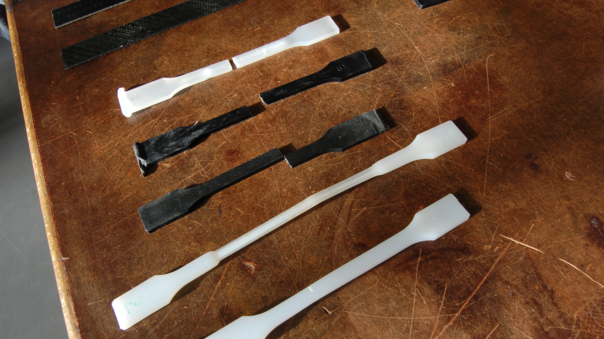 Verschiedene Gegenstände aus Kunststoff