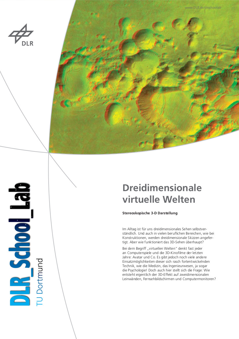 Titelbild Experiment: Dreidimensionale virtuelle Welt