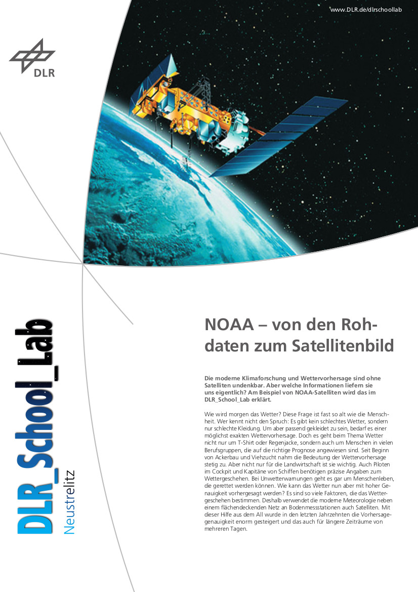 Titelbild Experiment: NOAA