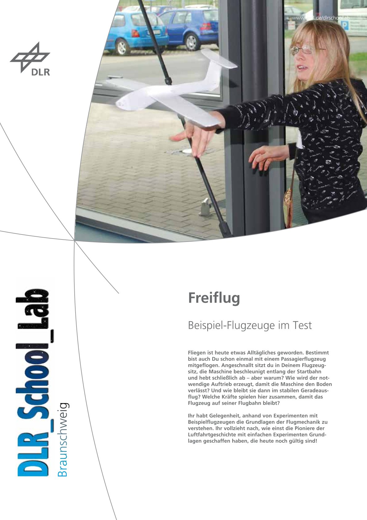 Titelbild Broschüre Freiflug