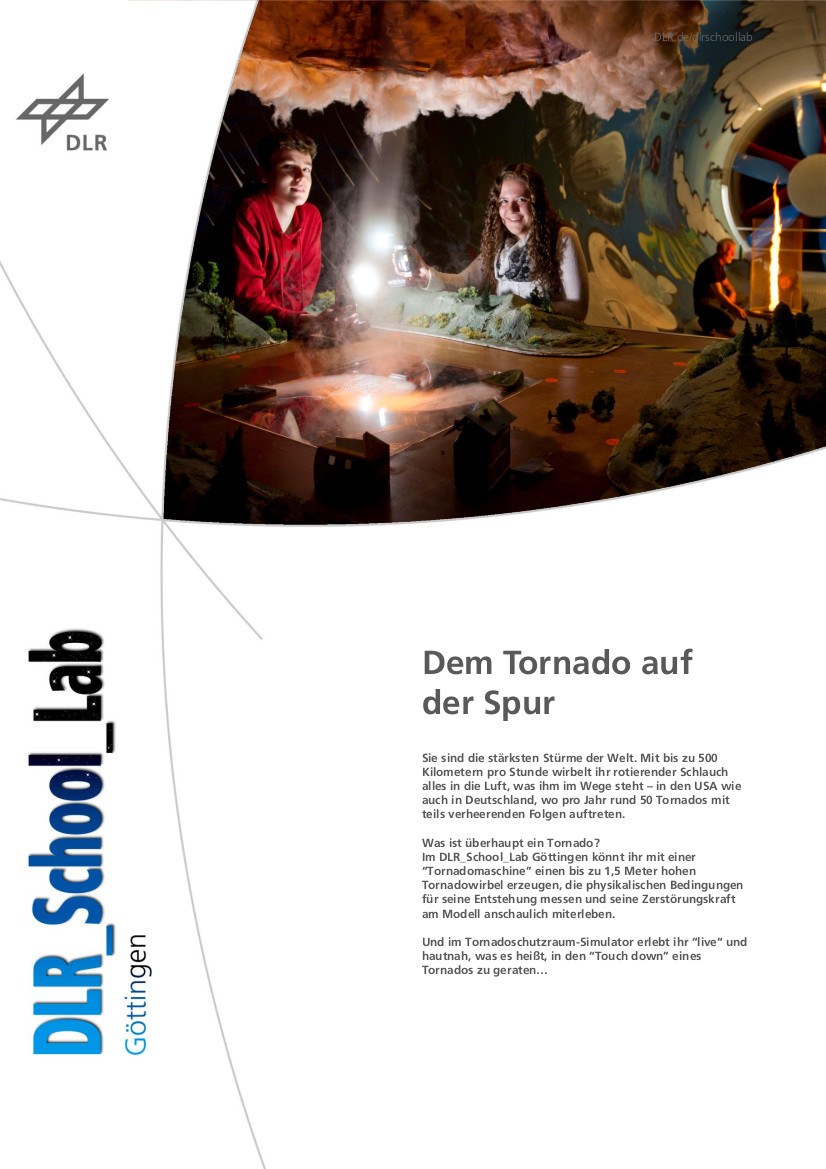 Titelbild Dem Tornado auf der Spur