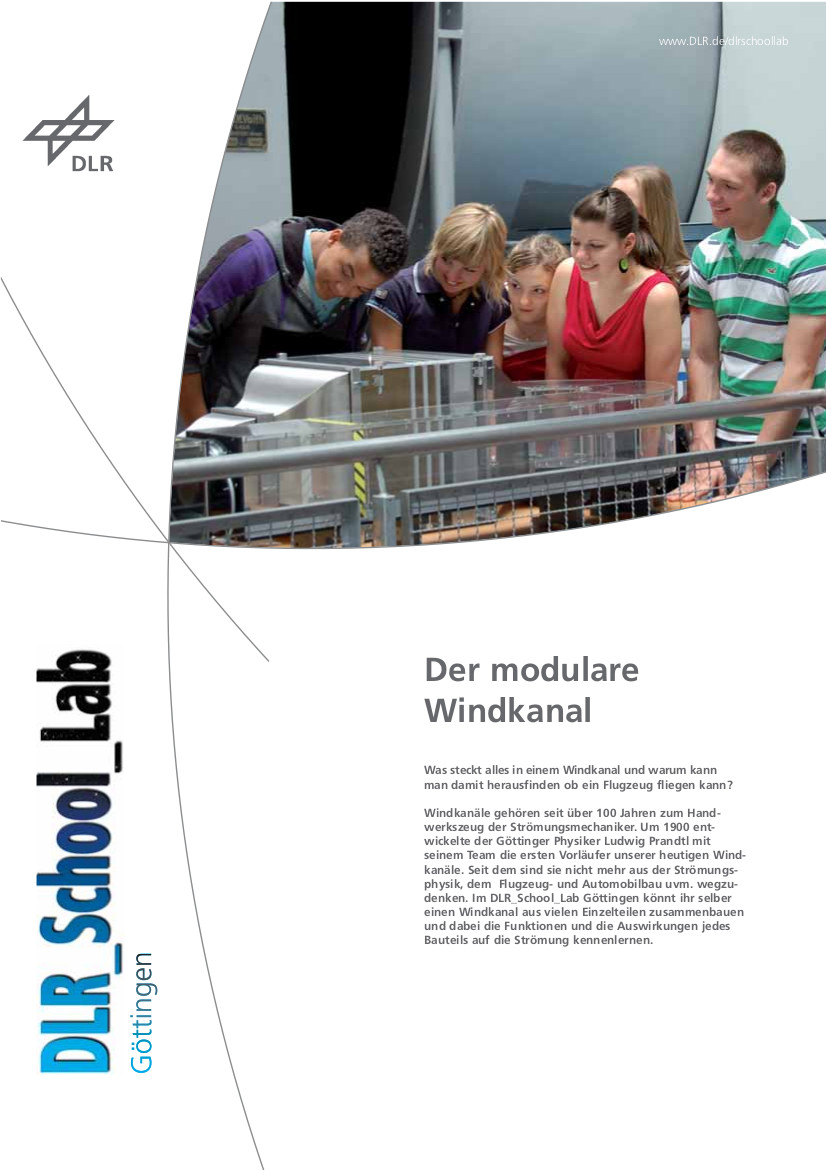 Titelbild Experiment Der modulare Windkanal