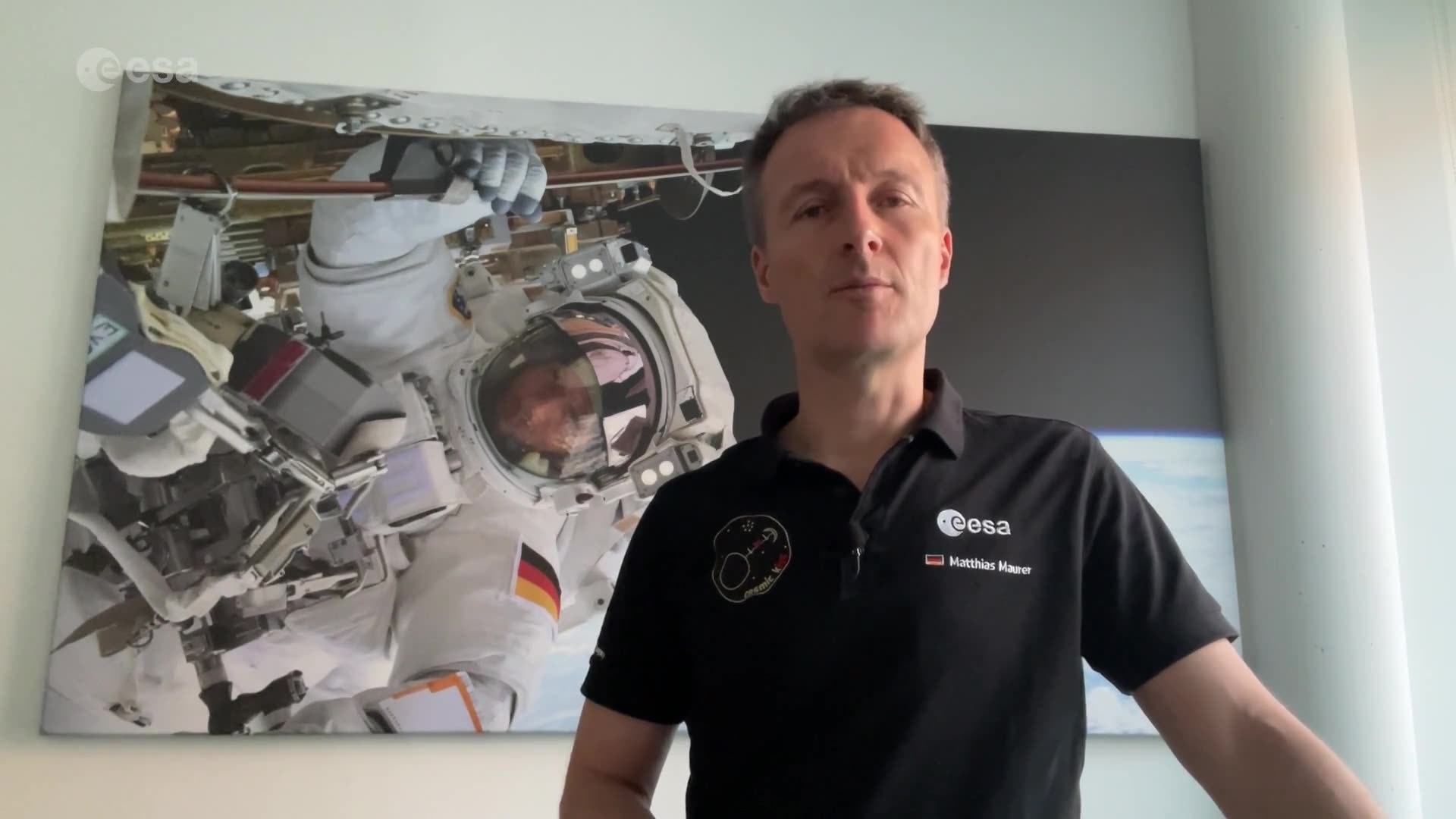 Matthias Maurer gratuliert via Videobotschaft zu 20 Jahre DLR_School_Lab Oberpfaffenhofen