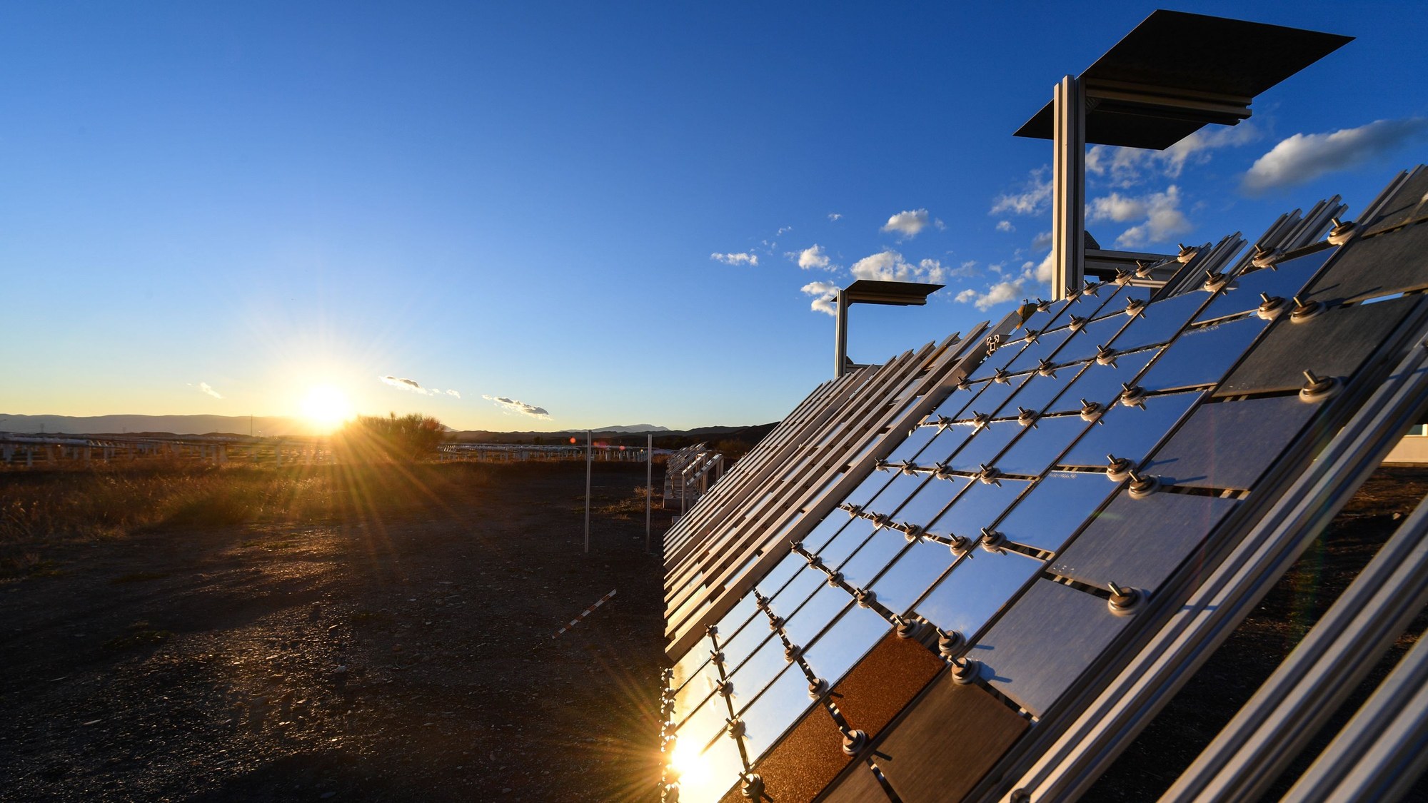 Außenbewitterung von Materialproben auf der Plataforma Solar de Almería (PSA)