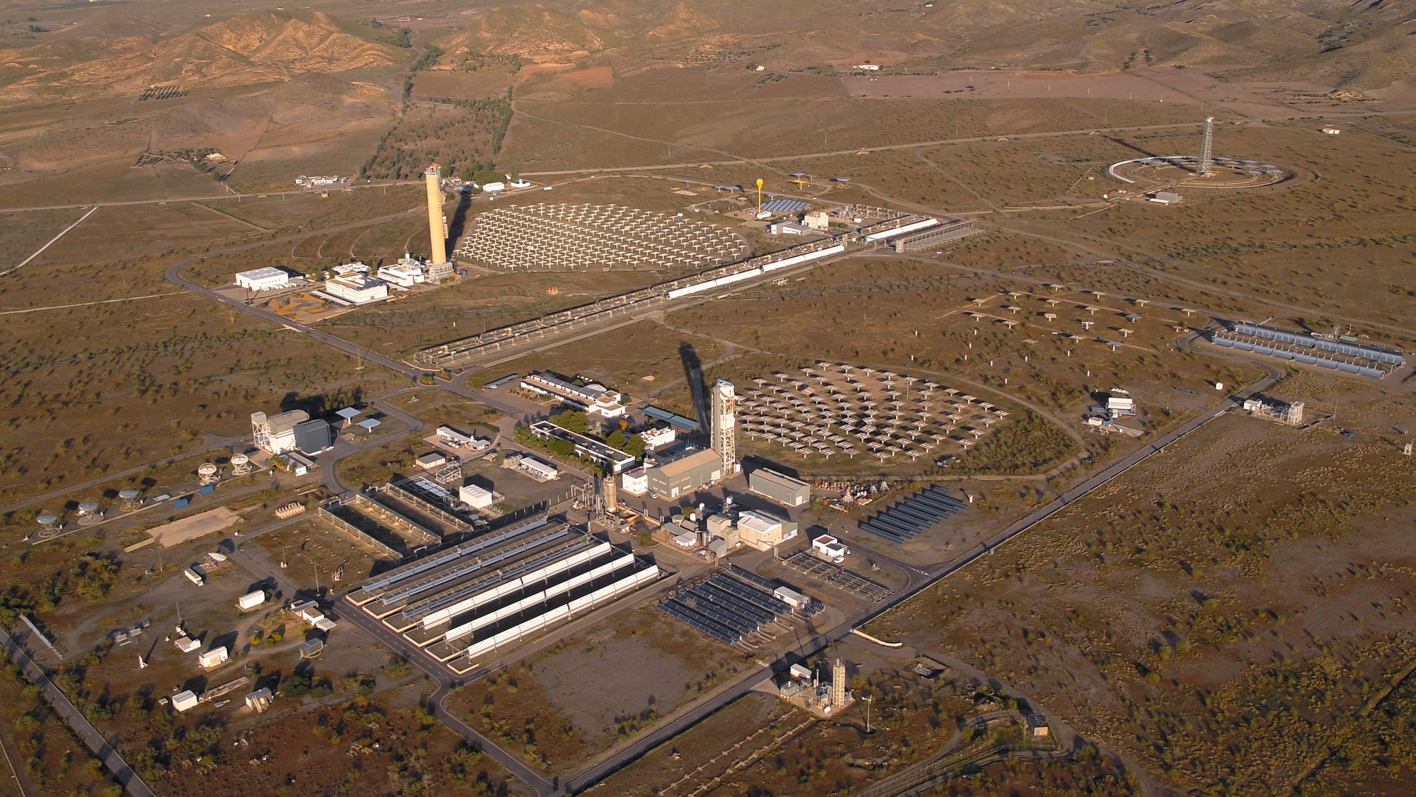 DLR-Standort Almería Luftaufnahme
