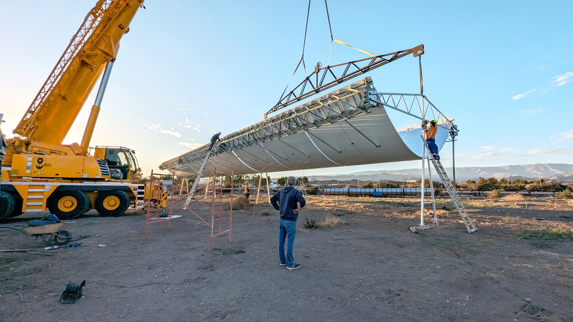 Kollektorentwicklung MSA-Trough